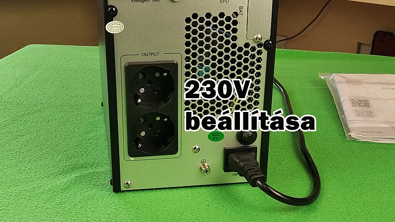 MUST EH5500 1kW és 3 kW készülékek beállításai - 1. kép